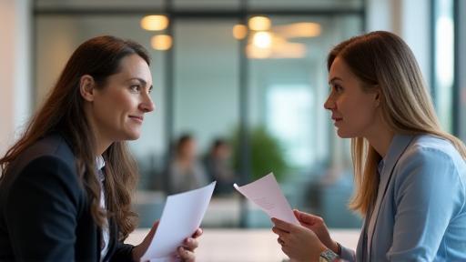 Entretien de recrutement en face à face chez Talentifrance